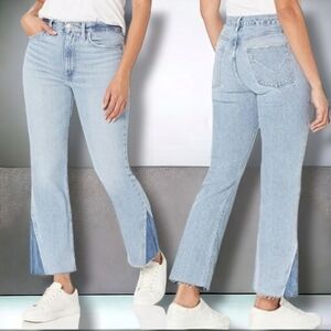 NWOT HUDSON Women's Barbara High Rise Bootcut Crop Jean Size 32 $195